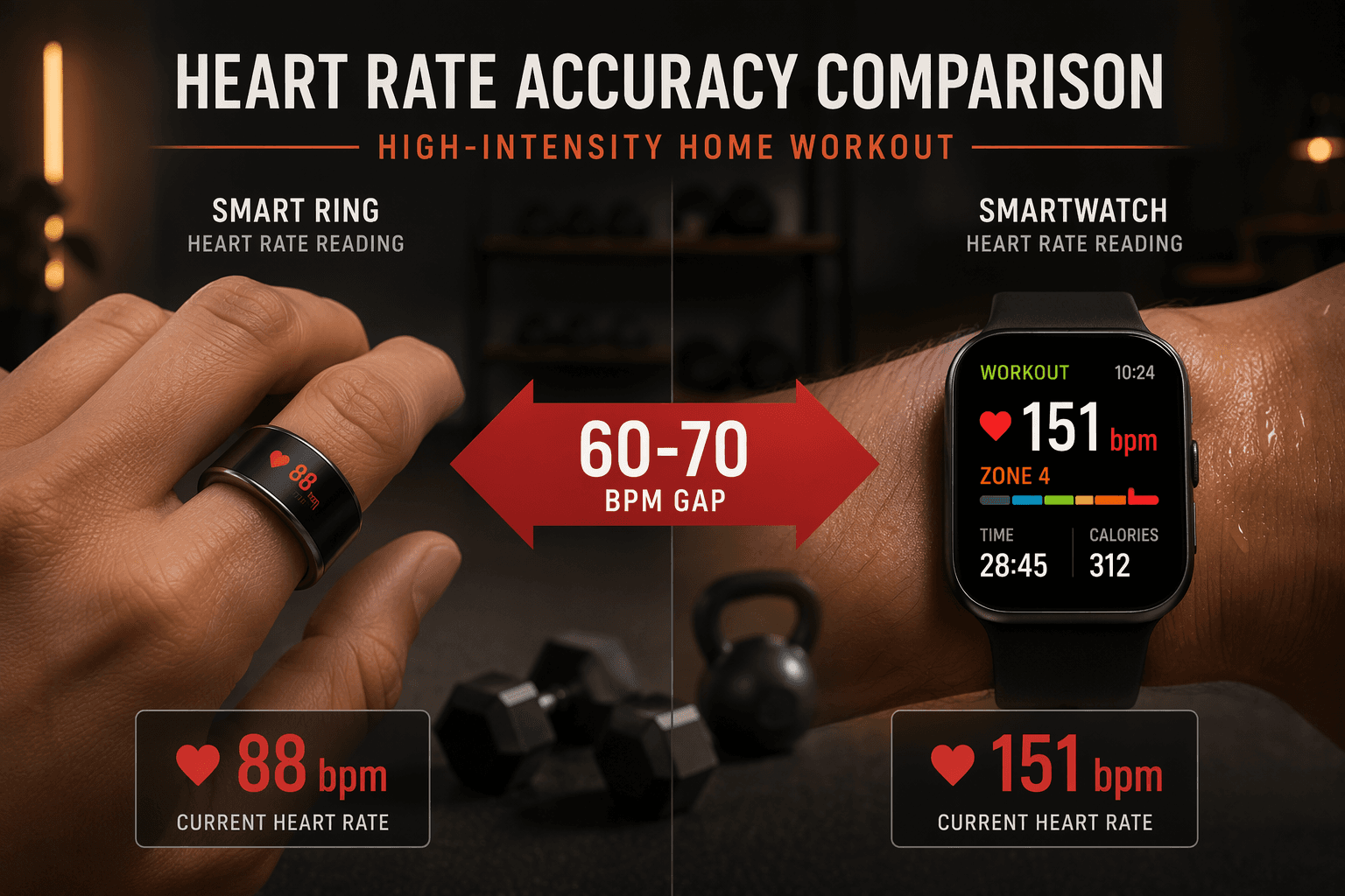 Smart Ring vs. Smartwatch: Which Fitness Tracker Belongs in Your Home Gym?