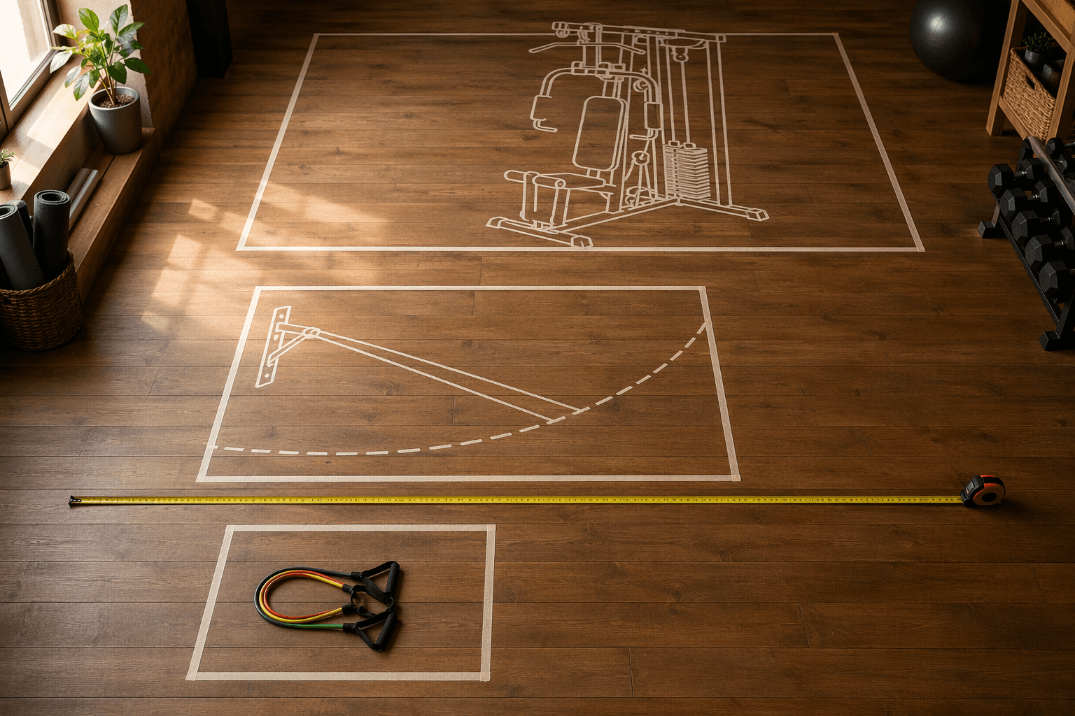 Compact Home Gyms Compared by Real-World Footprint
