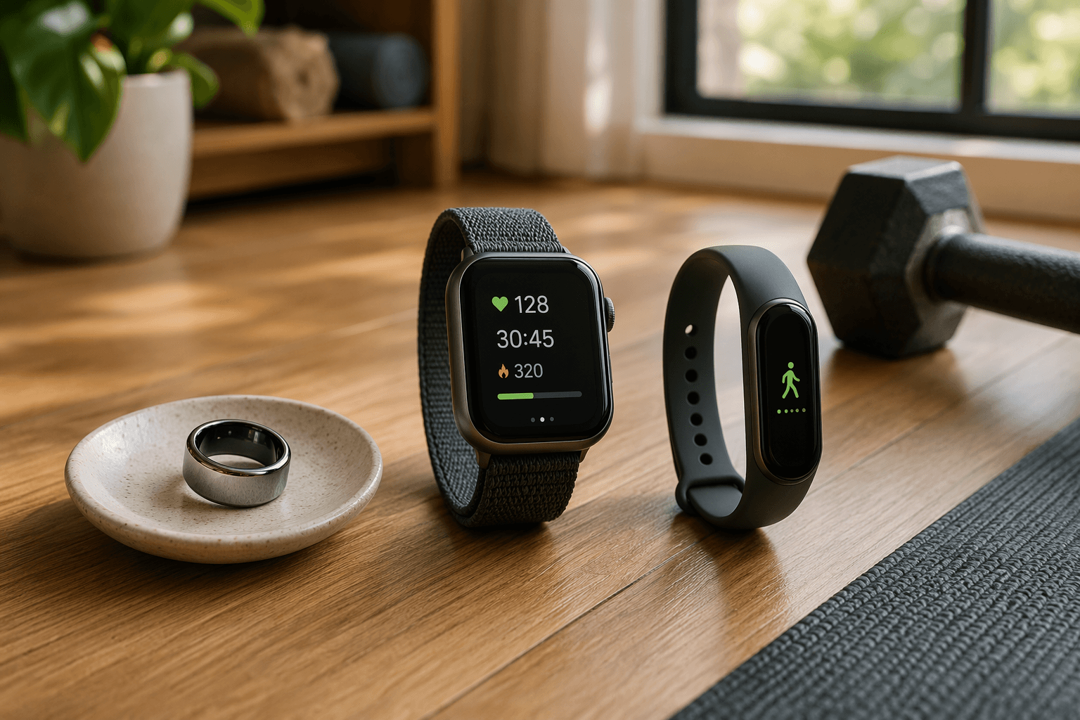 Fitness Tracker Ring vs. Smartwatch vs. Fitness Band: Which Wearable Fits Your Home Workout?