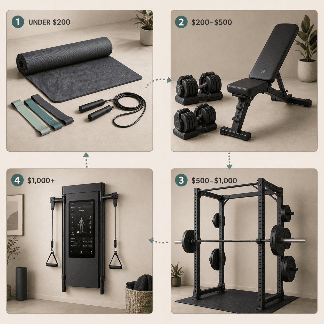 Best Home Exercise Equipment for Every Budget: A Tiered Guide from Under $200 to $2,000+