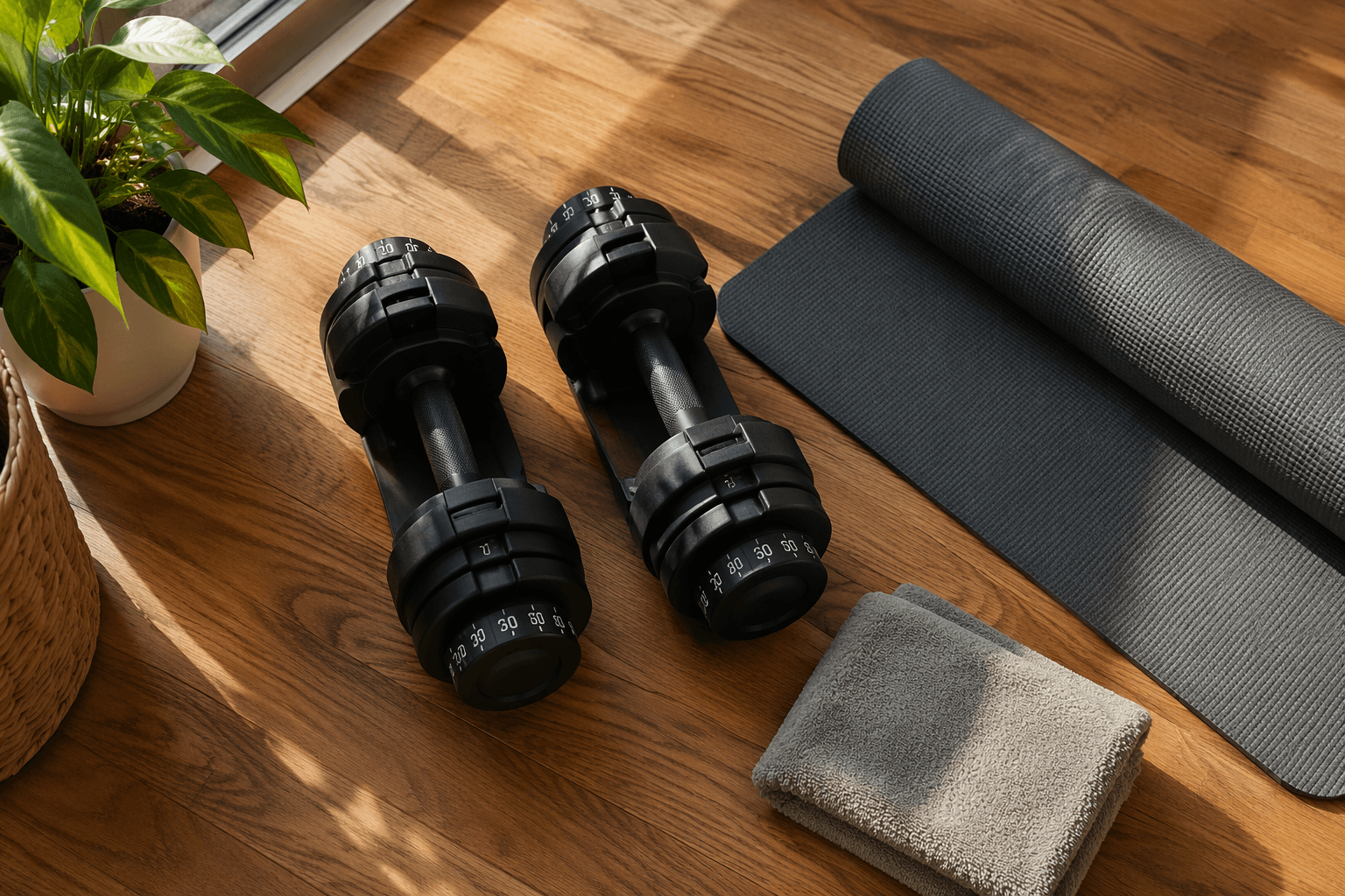 The No-Bench Full-Body Dumbbell Workout: A Complete 3-Day Plan for Home