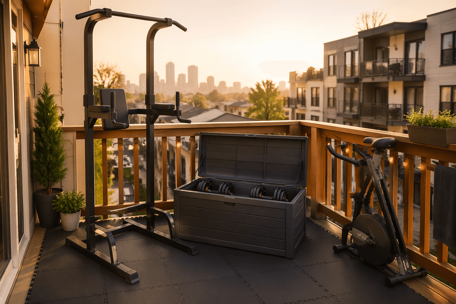 Best Outdoor Exercise Equipment for Small Spaces: Building a Patio, Balcony, or Tiny Backyard Gym