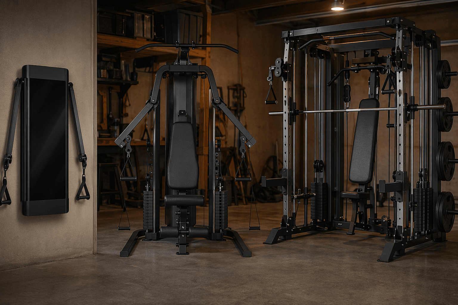 All-in-One vs. Separate Home Gym Equipment: Which Build Wins on Cost, Space, and Training Quality?