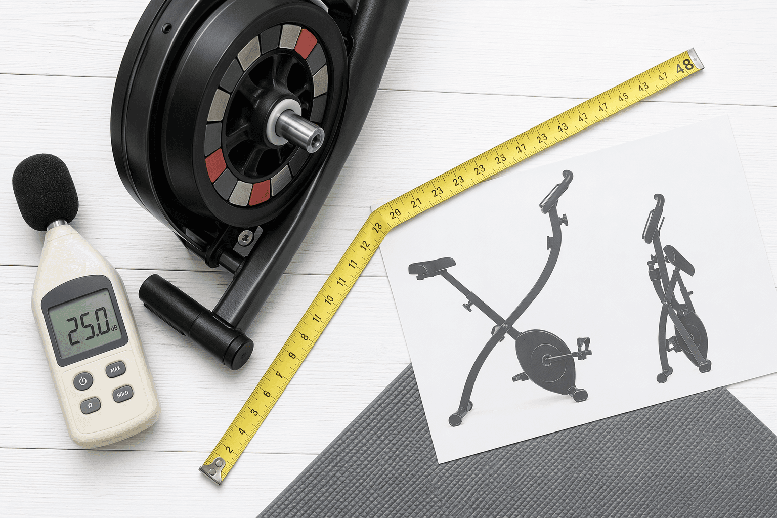The Best Exercise Bikes for Apartments: Noise, Footprint, and Portability Compared