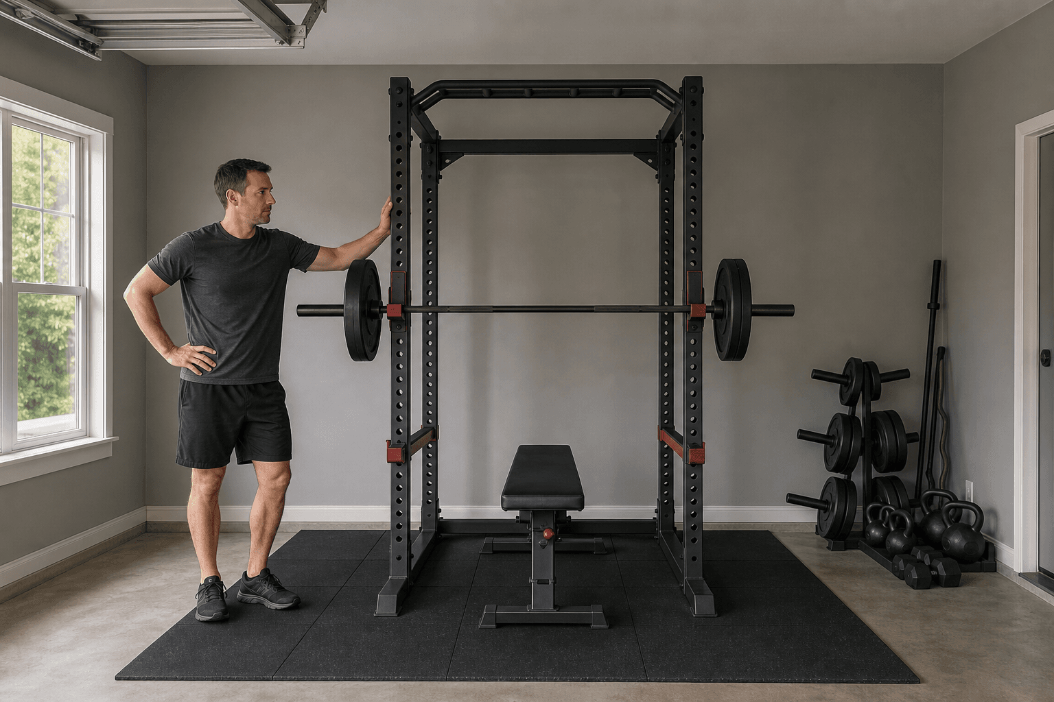 Squat Rack Space Planning: How Much Room You Really Need for Safe Home Gym Training