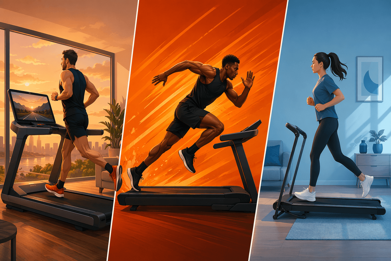 The Best Home Treadmill for Your Running Style: Matching CHP, Deck Length, and Cushioning to Marathon Training, HIIT Sprints, or Casual Jogging