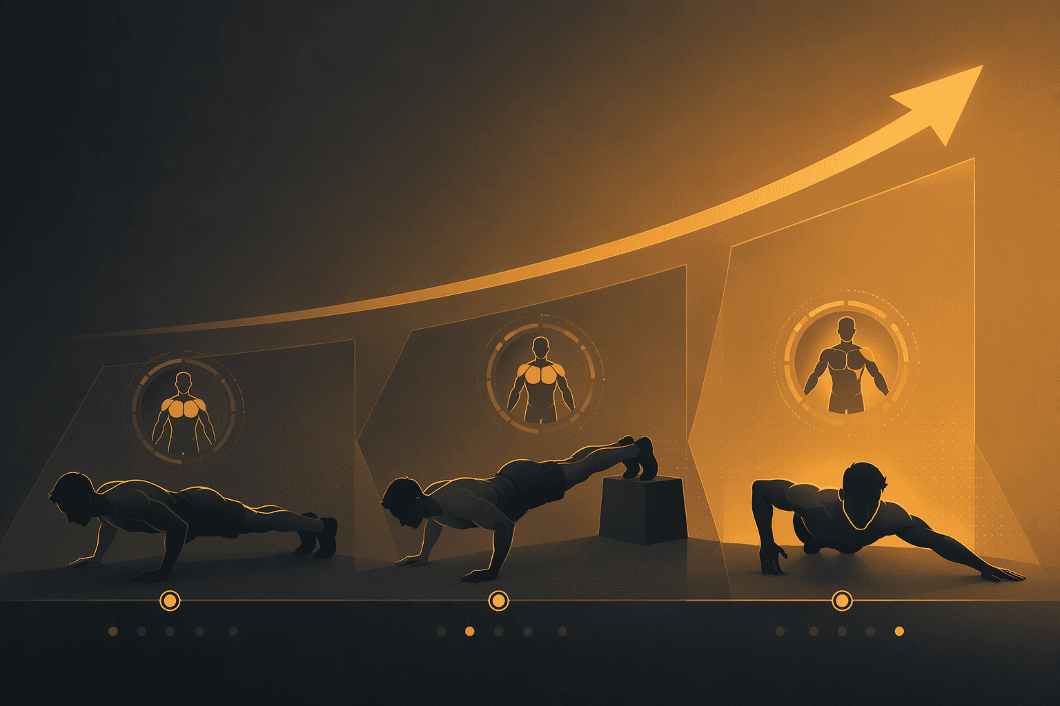 How to Progress Your No-Equipment Upper Body Workout When Push-Ups Stop Working