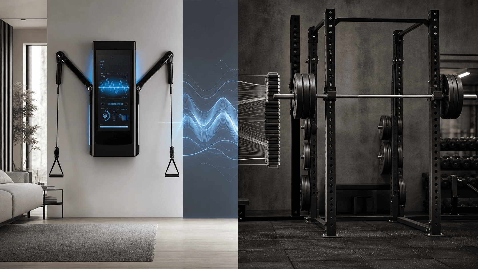 Digital Resistance vs. Free Weights: Can Smart Home Gyms Really Build Muscle?