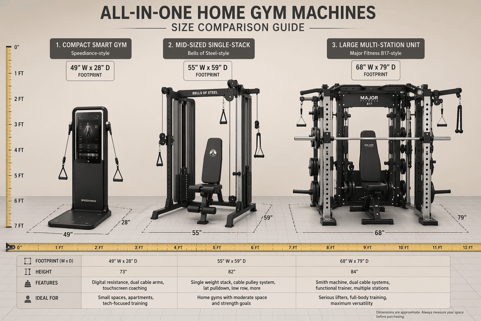 All-in-One Exercise Machine vs. Separate Equipment: Which Actually Saves You Money and Space?