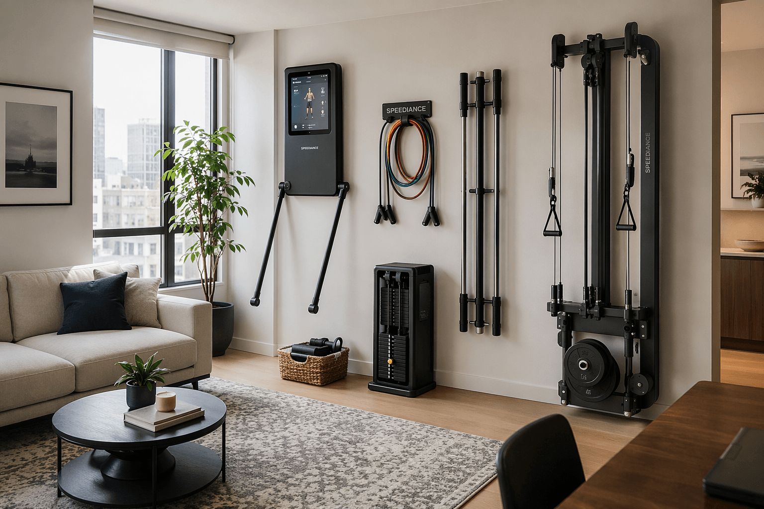 Which Resistance Type Is Best for Your Small-Space Home Gym?