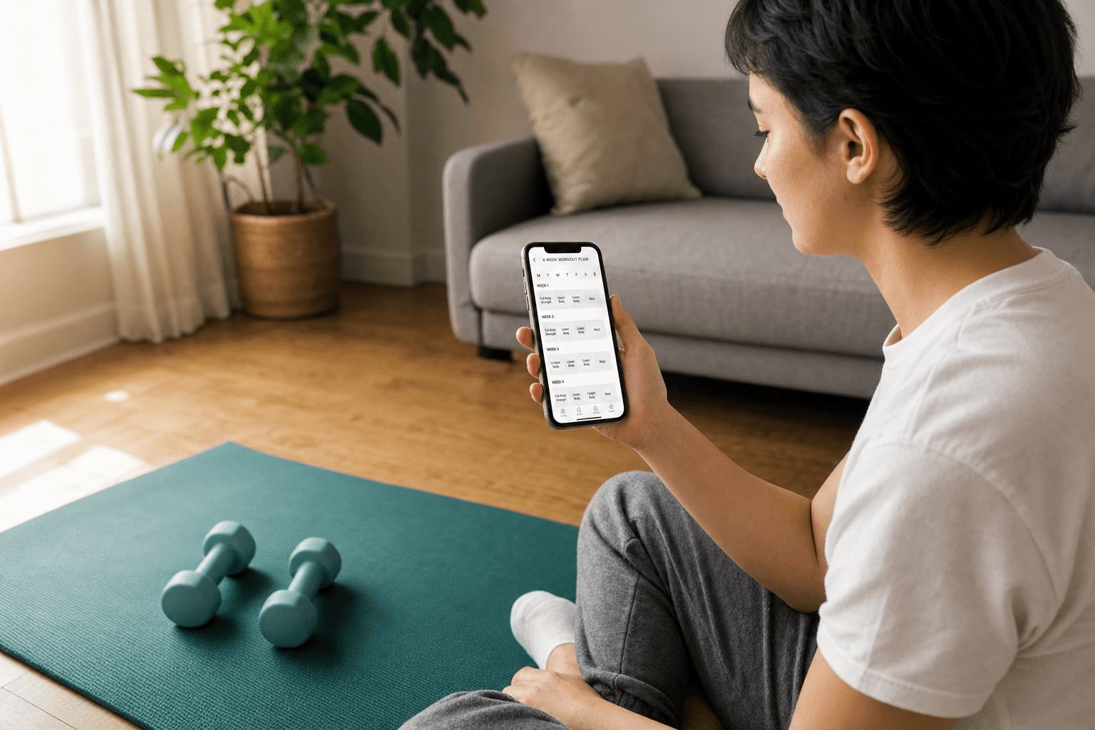 How to Use Free Fitness Apps to Actually Build a Home Workout Routine