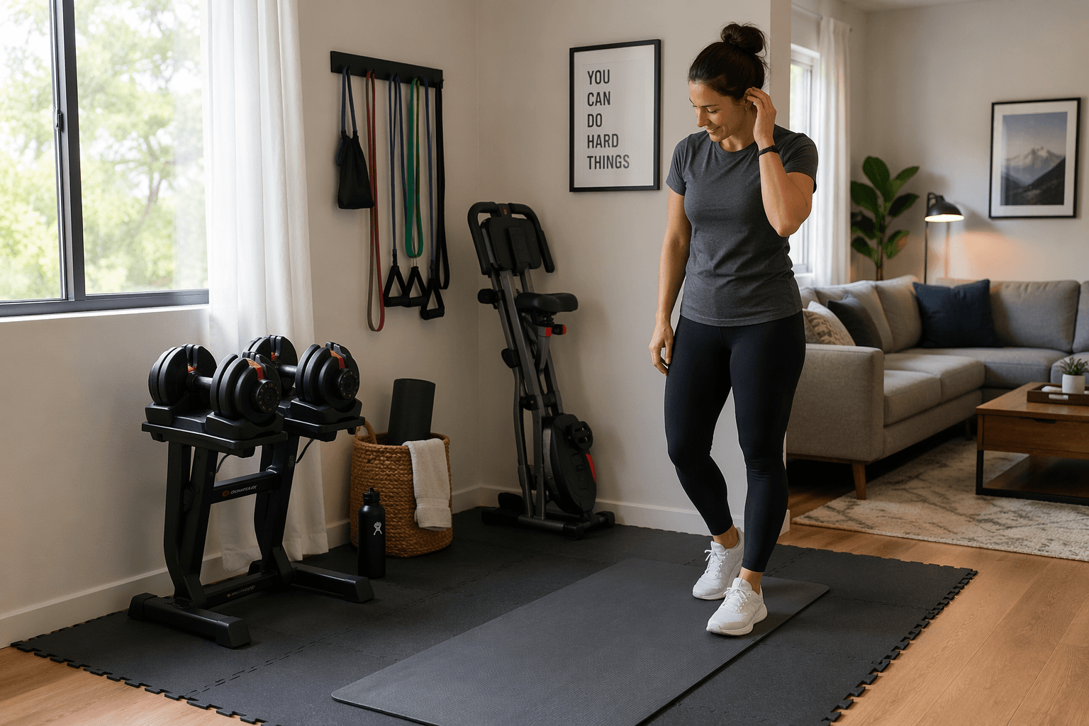 Your Compact Home Gym in an Apartment: Train Heavy Without Losing Your Deposit