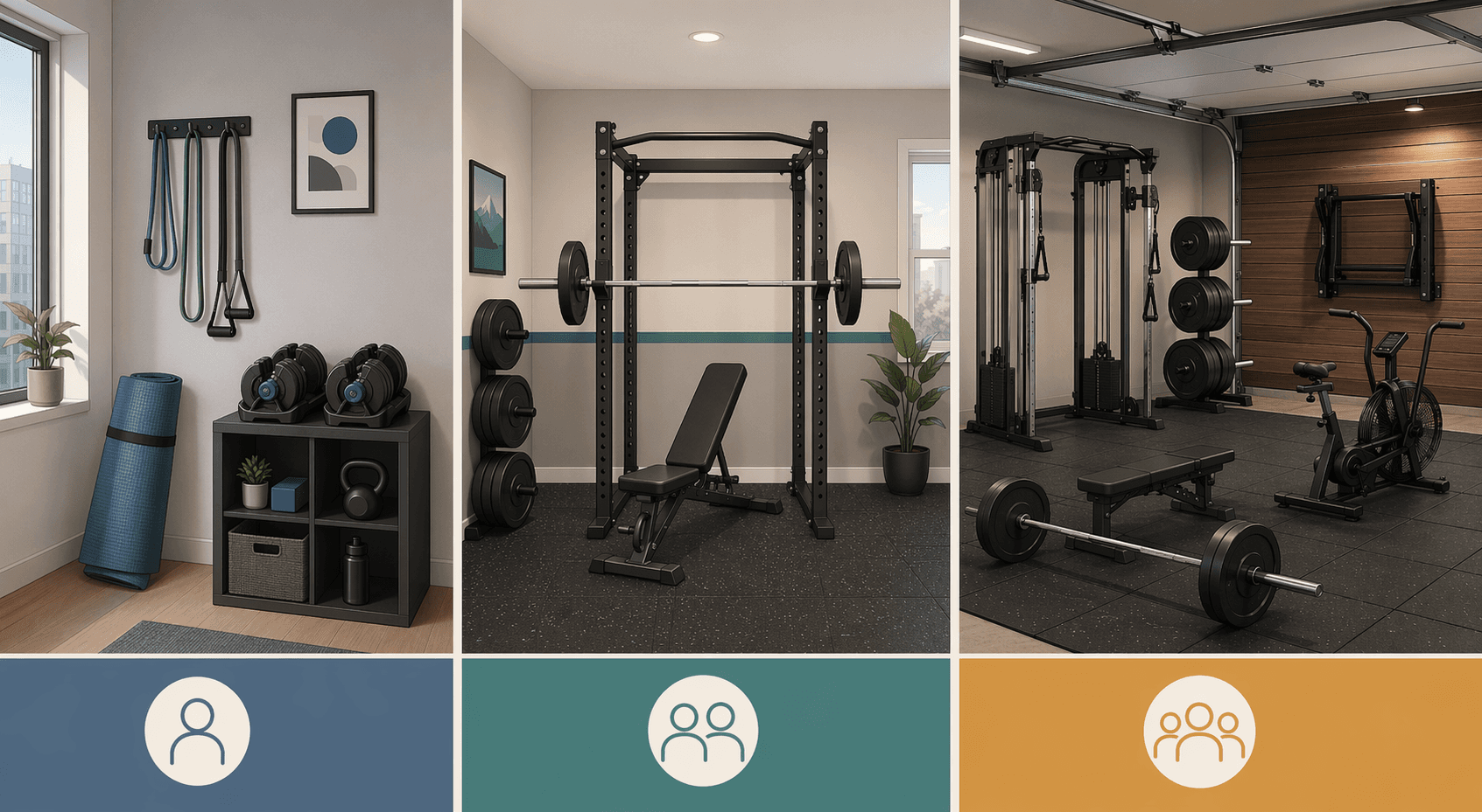 The Home Gym Equipment Decision Framework: What to Buy Based on Your Budget, Space, and Training Goals