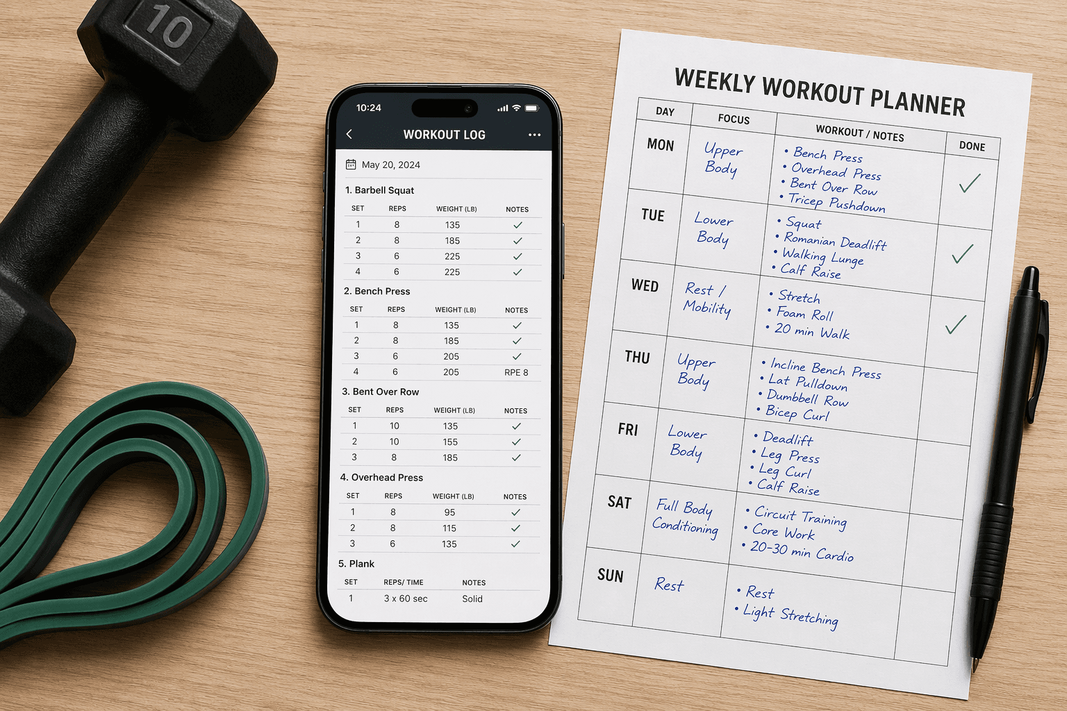 Best Free Workout Planner Apps for Home Gym Users in 2026: A Tiered Comparison