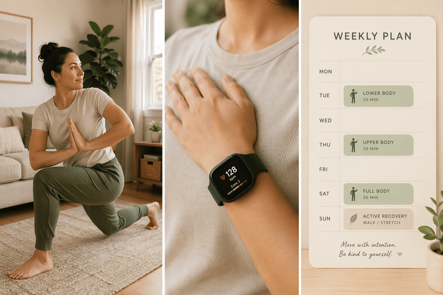 4-Week Progressive Home Cardio Plan: Bodyweight Only, No Equipment
