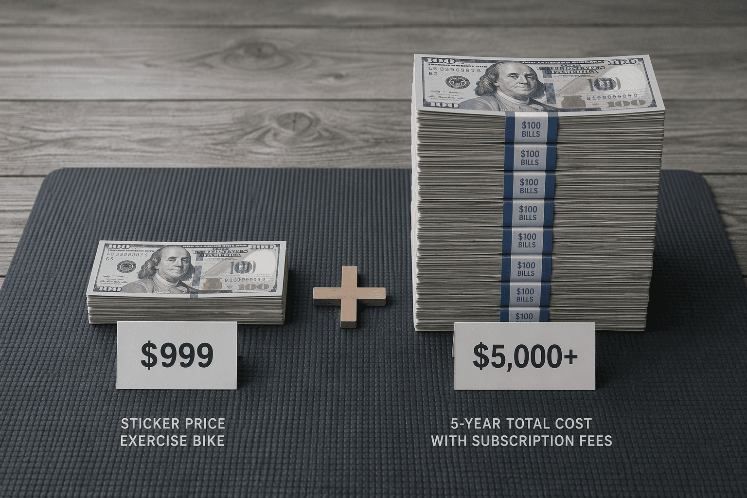 The True 5-Year Cost of an Exercise Bike: Why That $2,695 Peloton Actually Costs Over $5,000