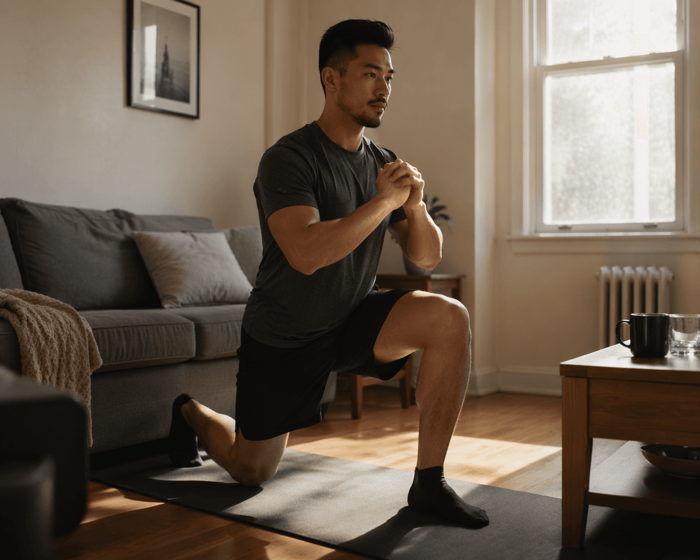 No-Jumping Cardio at Home: A Quiet Workout for Small Spaces