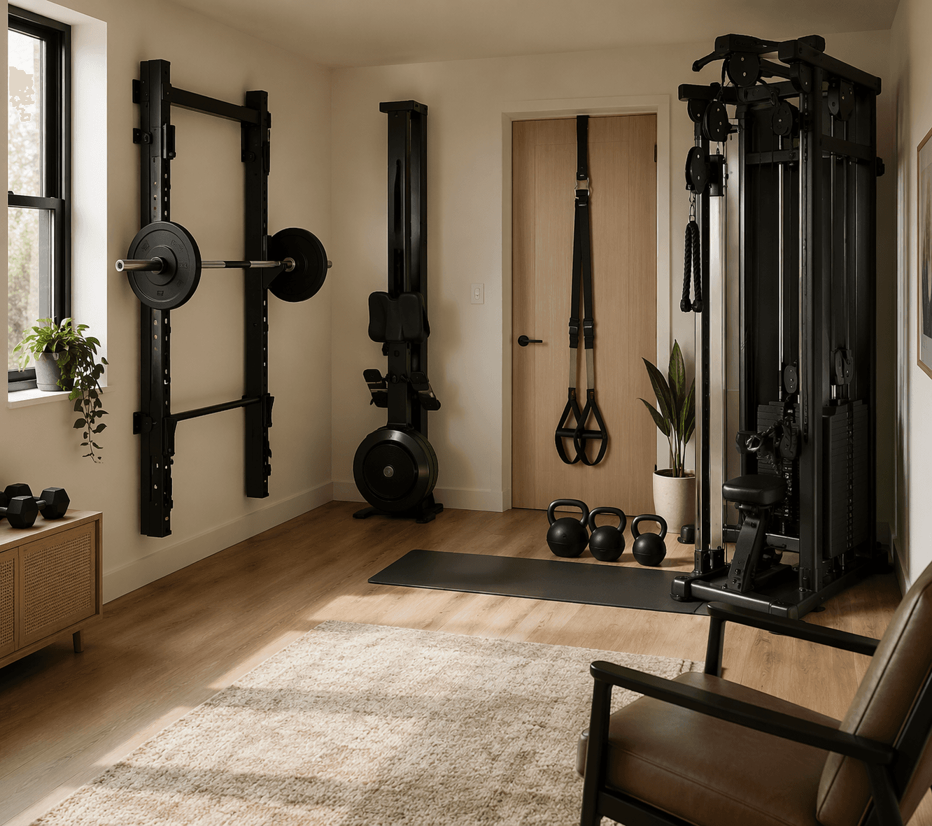 Build a Compact Home Gym Setup Around Your Training Goal