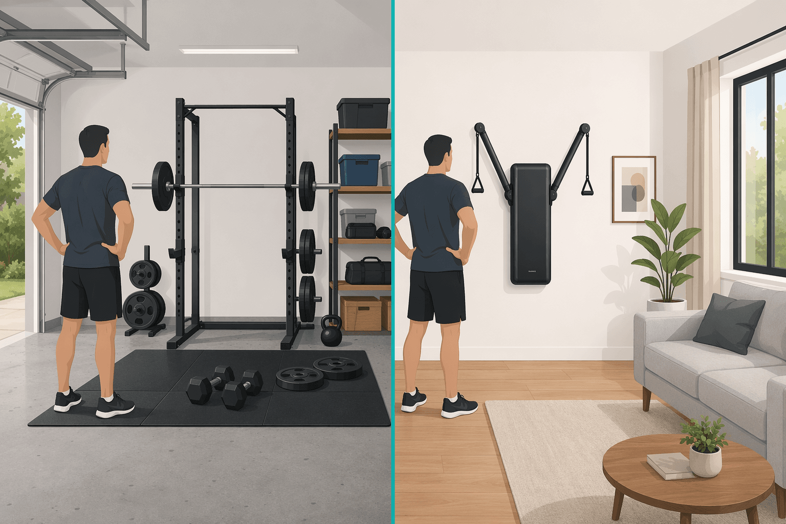 Smart Home Gym vs Traditional Weights: Which Builds Muscle Better?