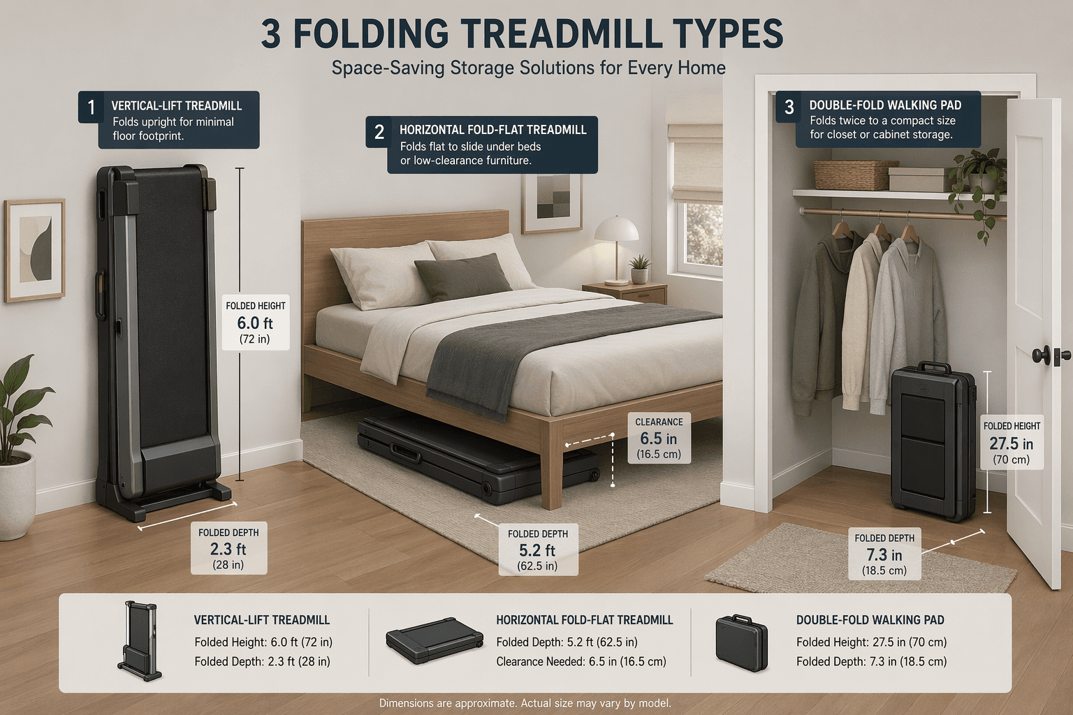 Folding Treadmill for Your Home: A 3-Question Diagnostic to Match Your Constraint Profile with the Right Machine