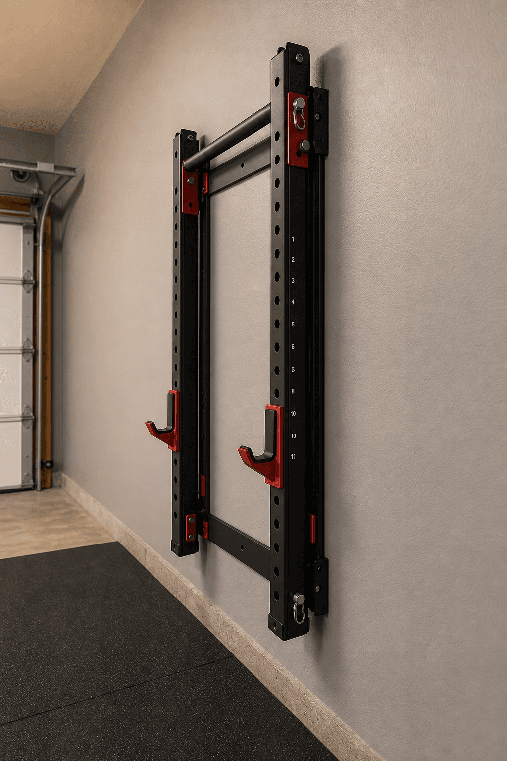 Garage Workout Equipment for Small Spaces: Wall-Mounted Racks, All-in-One Machines, and Layout Strategies for a Shared Garage