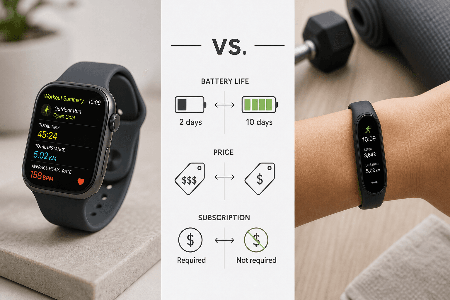 Smartwatch vs. Fitness Tracker: Which One Actually Belongs in Your Home Gym? (A 2026 Buyer's Decision Framework)