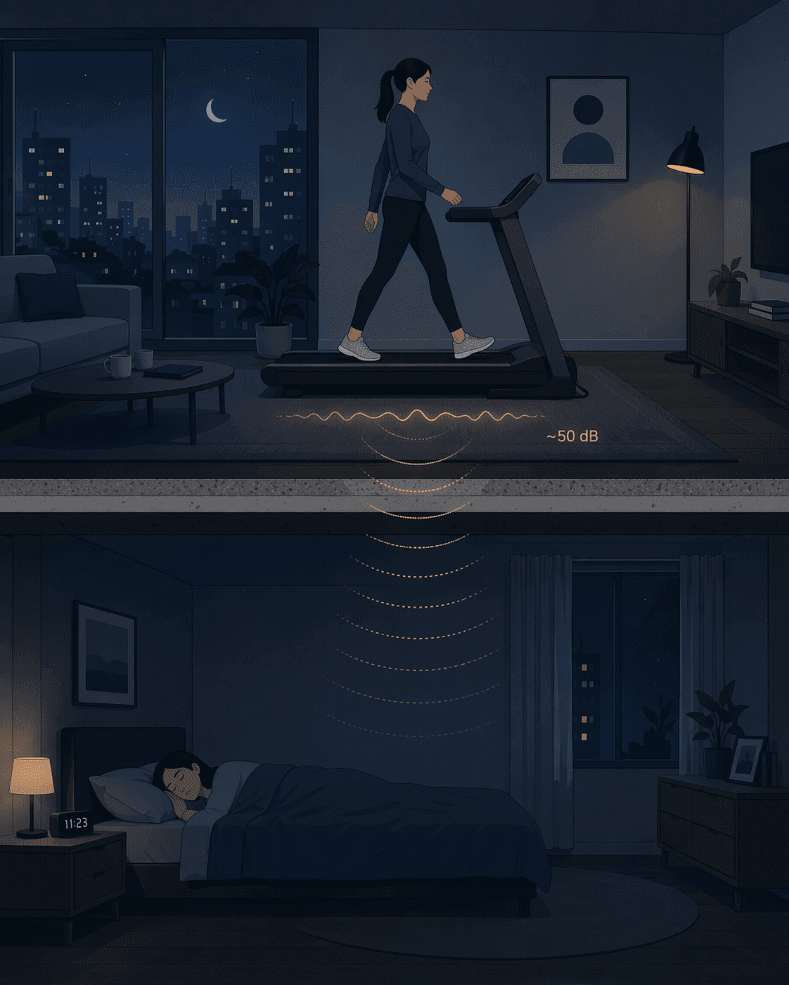 The Quietest Treadmills for Home: Tested dB Ratings and Real Floor-Impact Data for Apartment Dwellers