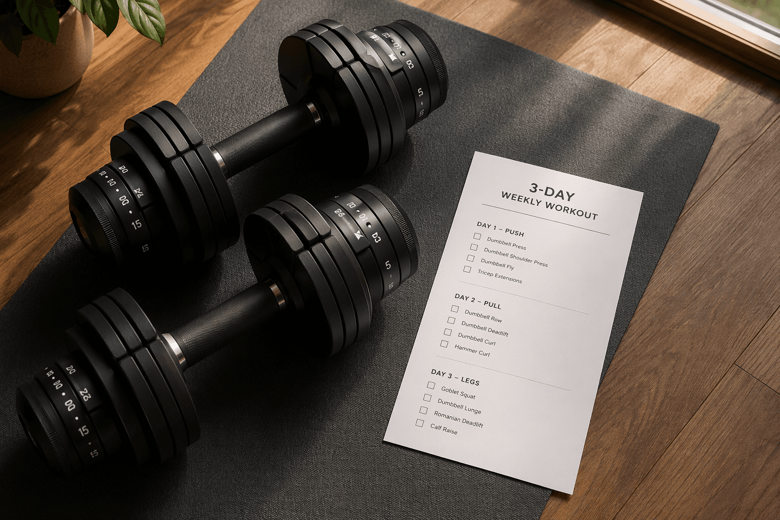 The Science-Backed 3-Day Full Body Dumbbell Workout (2026 ACSM Guidelines)