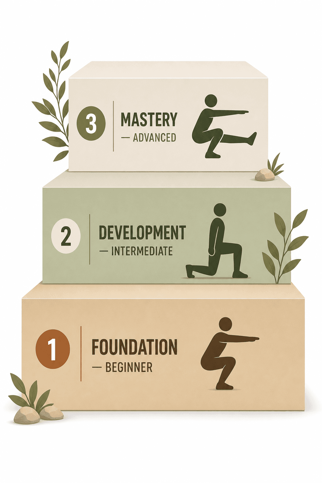 The No-Equipment Leg Day Blueprint: A 3-Tier Progression from Beginner to Advanced