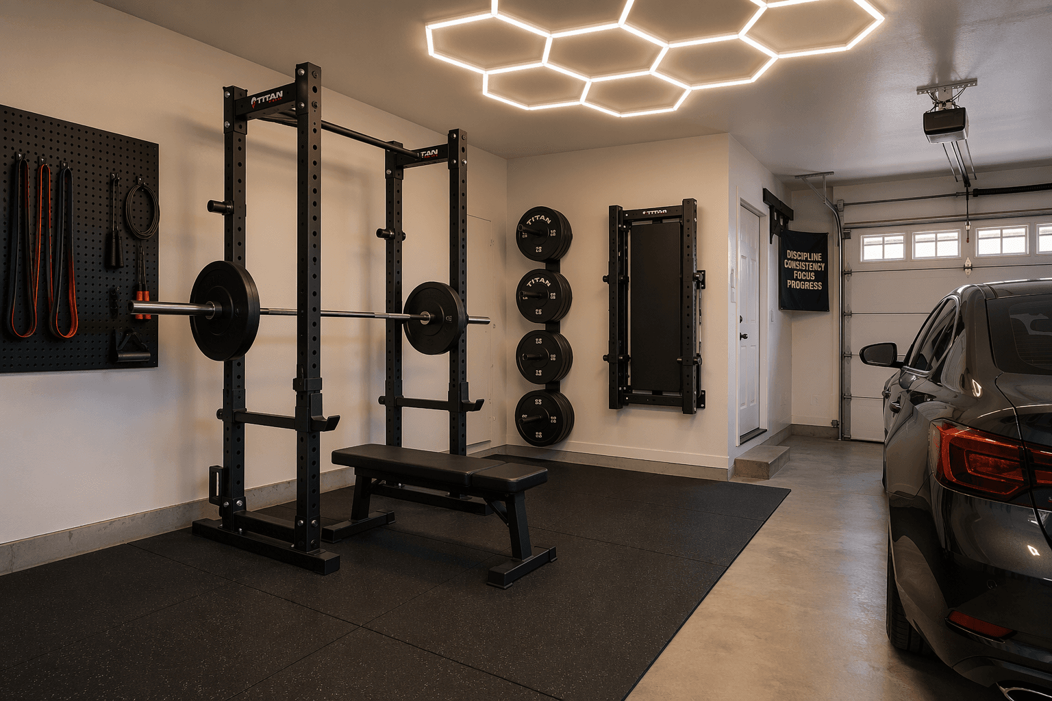The Garage Gym Reality Check: What Equipment Actually Fits in a Single-Car Garage