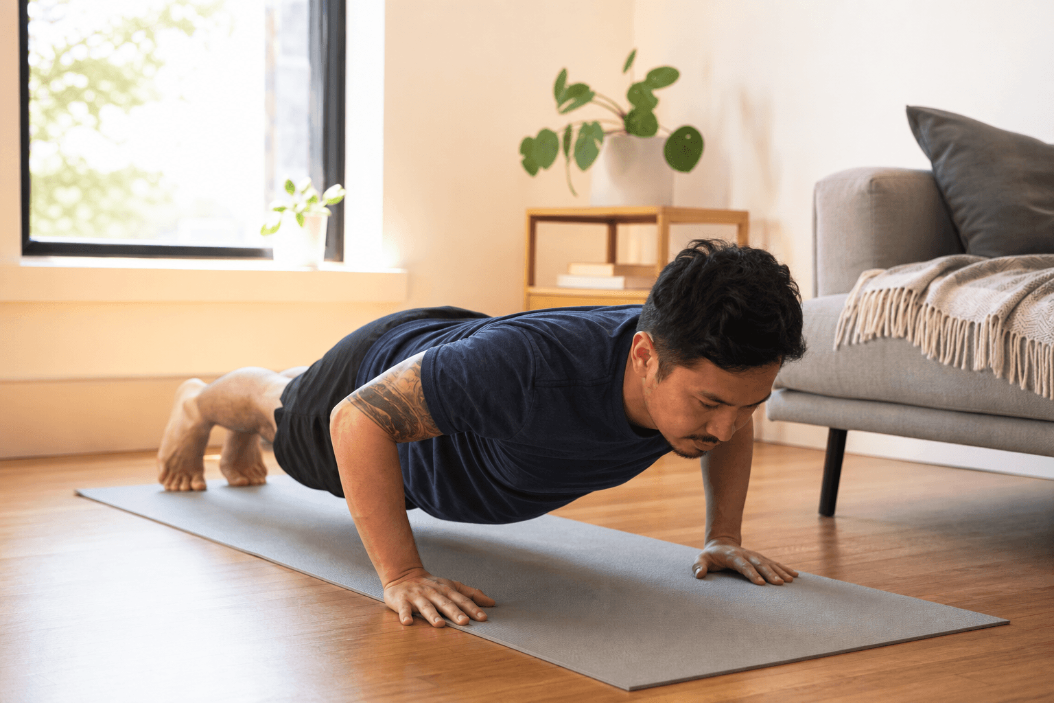 Beginner Bodyweight Workout Routine: A Complete 3-Day-Per-Week Home Plan