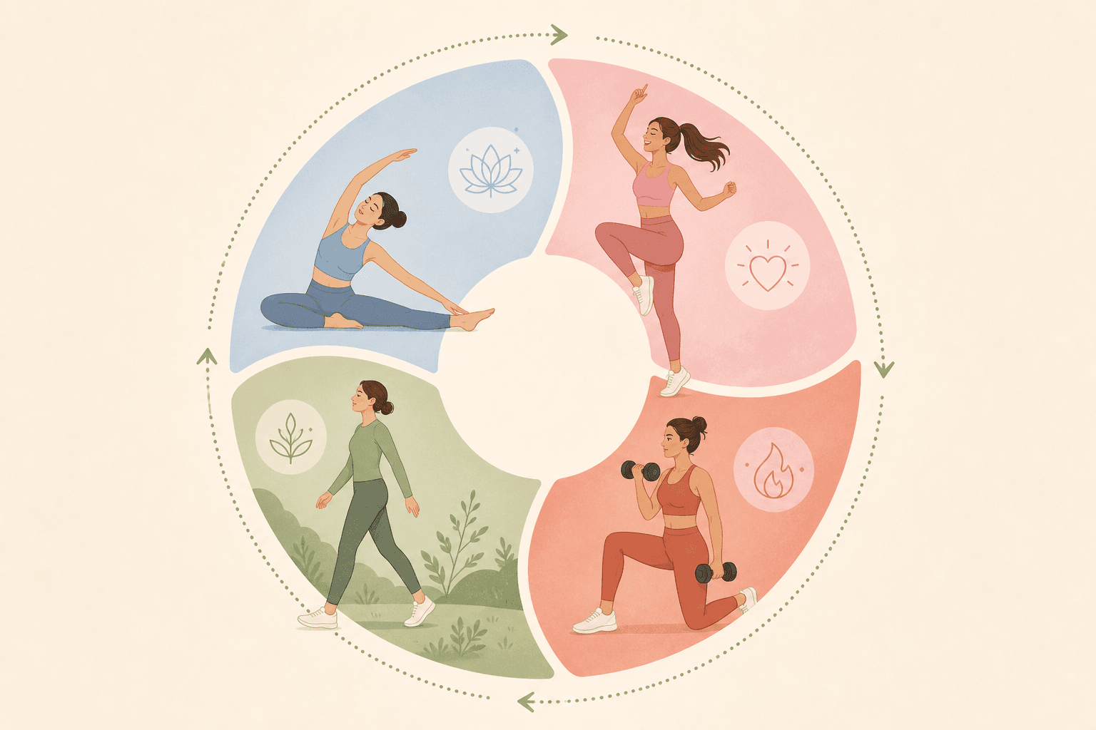 Best Exercise Apps for Women That Sync With Your Cycle: Period Tracking, Prenatal, and Postpartum Programs Compared