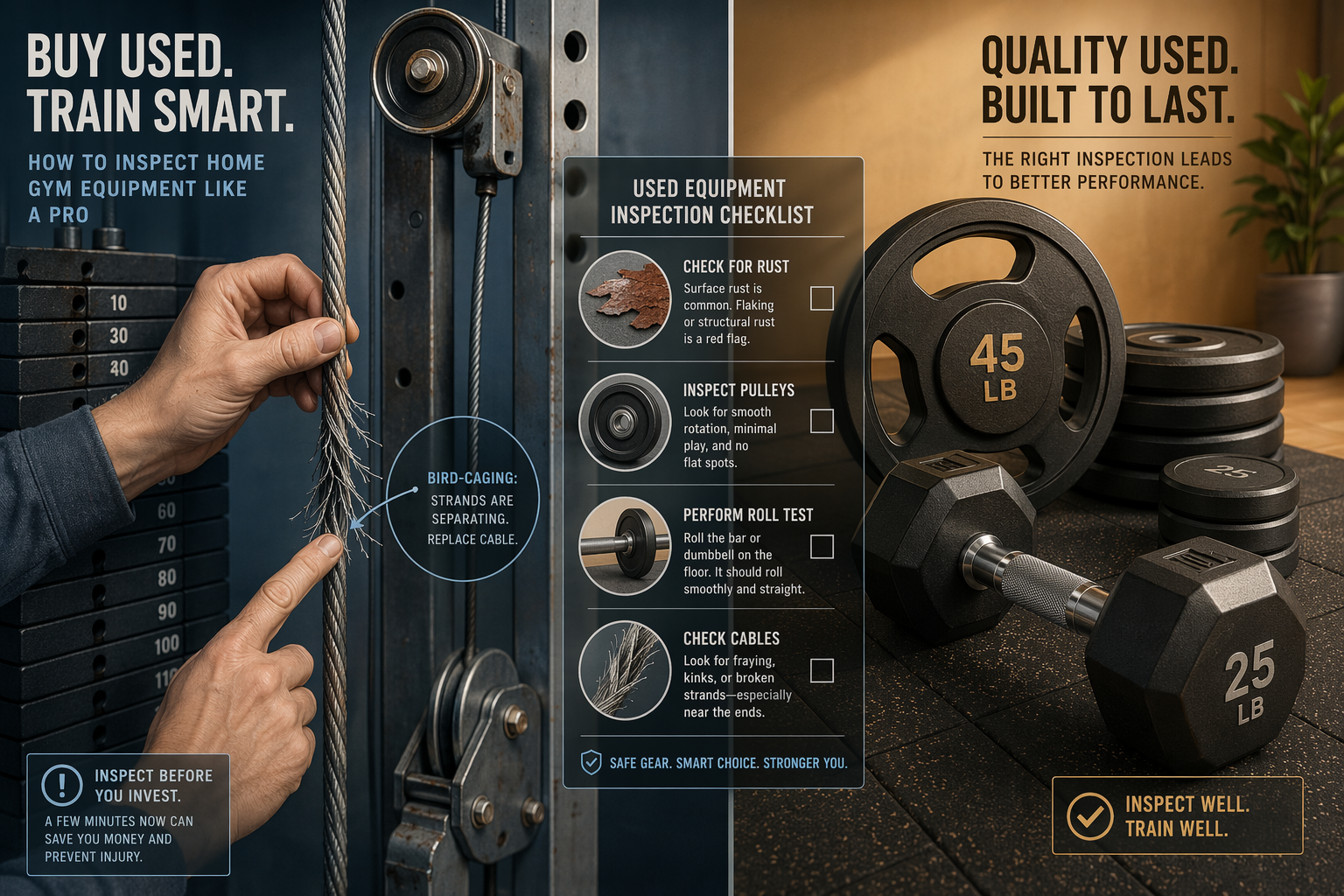 How to Buy Used Home Exercise Equipment: Inspection Tips, Red Flags, and Fair Price Ranges