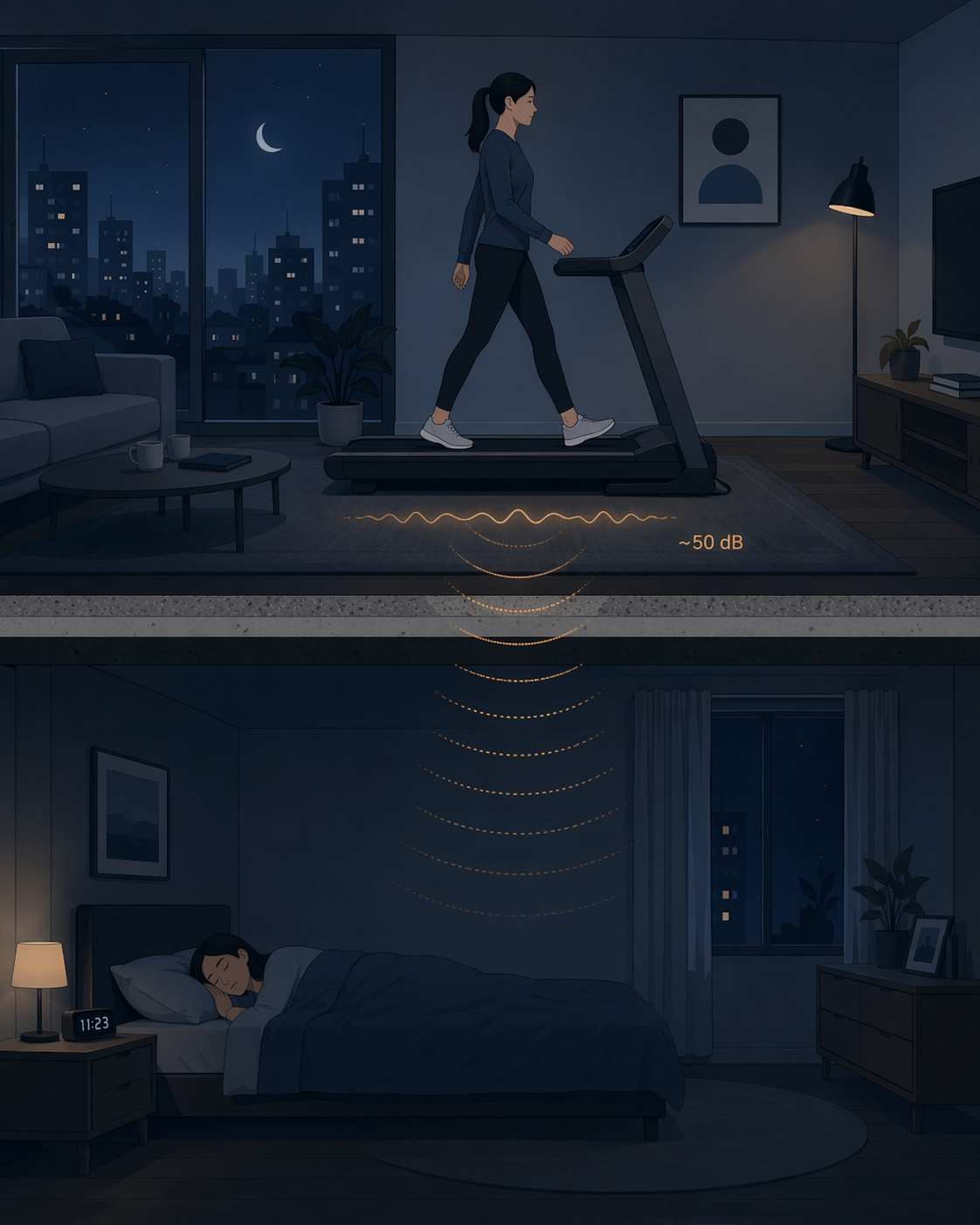 The Quietest Treadmills for Home: Tested dB Ratings and Real Floor-Impact Data for Apartment Dwellers