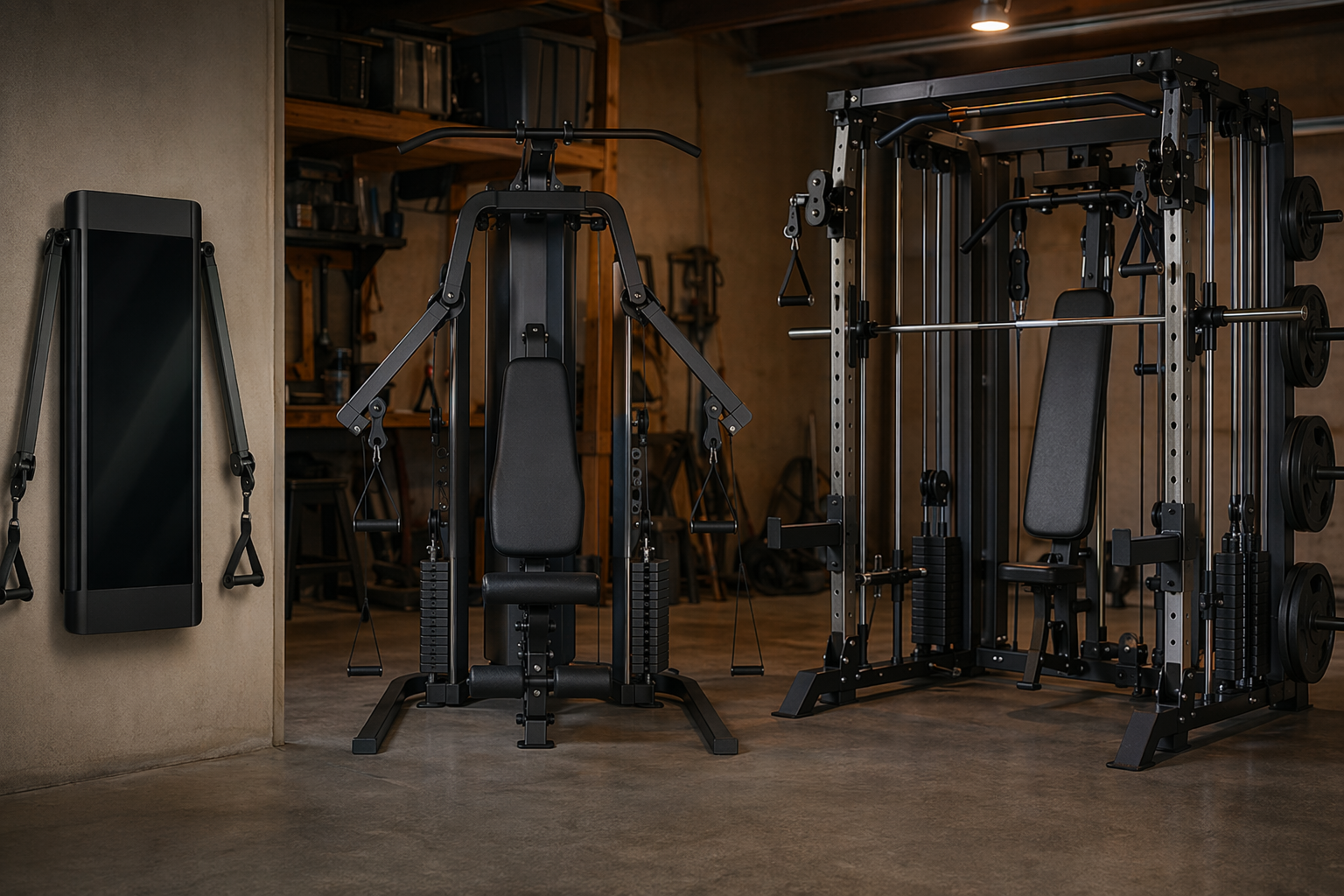 All-in-One vs. Separate Home Gym Equipment: Which Build Wins on Cost, Space, and Training Quality?