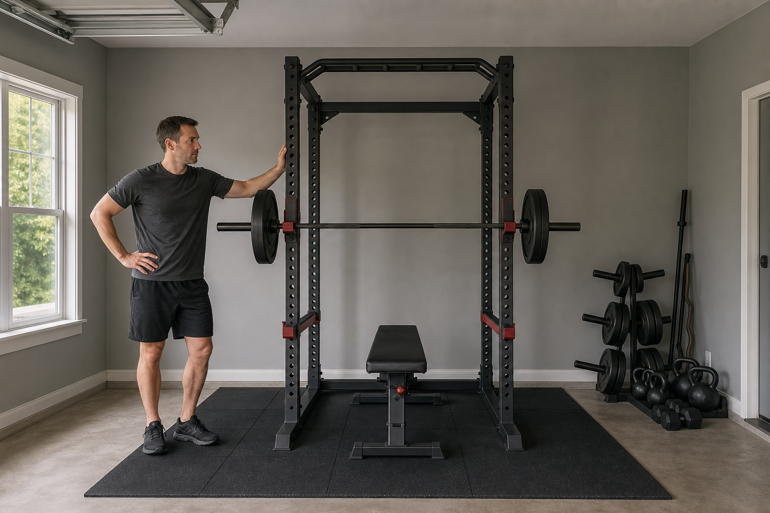 Squat Rack Space Planning: How Much Room You Really Need for Safe Home Gym Training