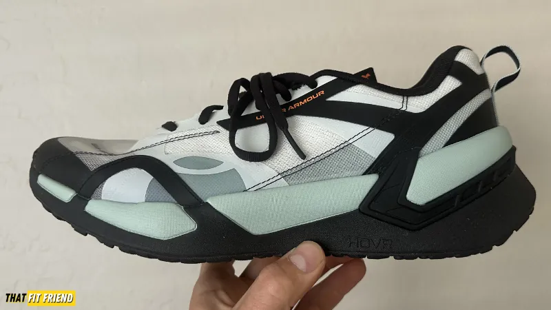 Side profile of an Under Armour Reign XT training shoe