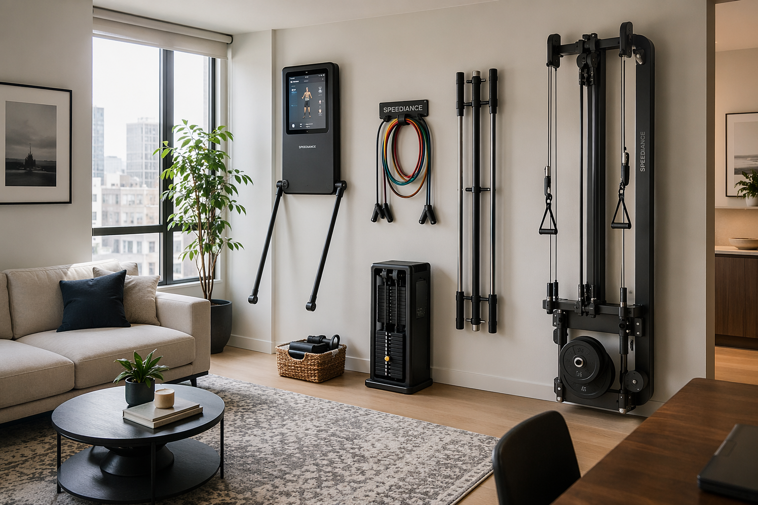 Which Resistance Type Is Best for Your Small-Space Home Gym?