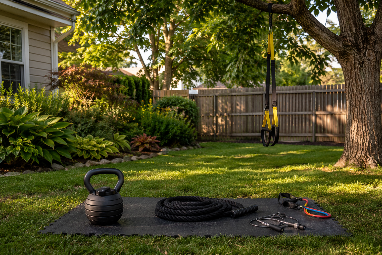 Outdoor Fitness Equipment on a Budget: Build a Backyard Gym for Under $500