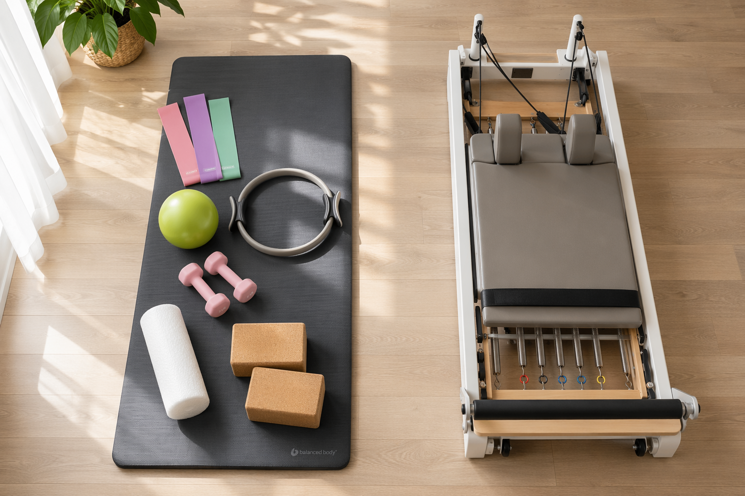 At-Home Pilates Equipment: Reformer vs. Mat-and-Props — Which Setup Is Right for You?