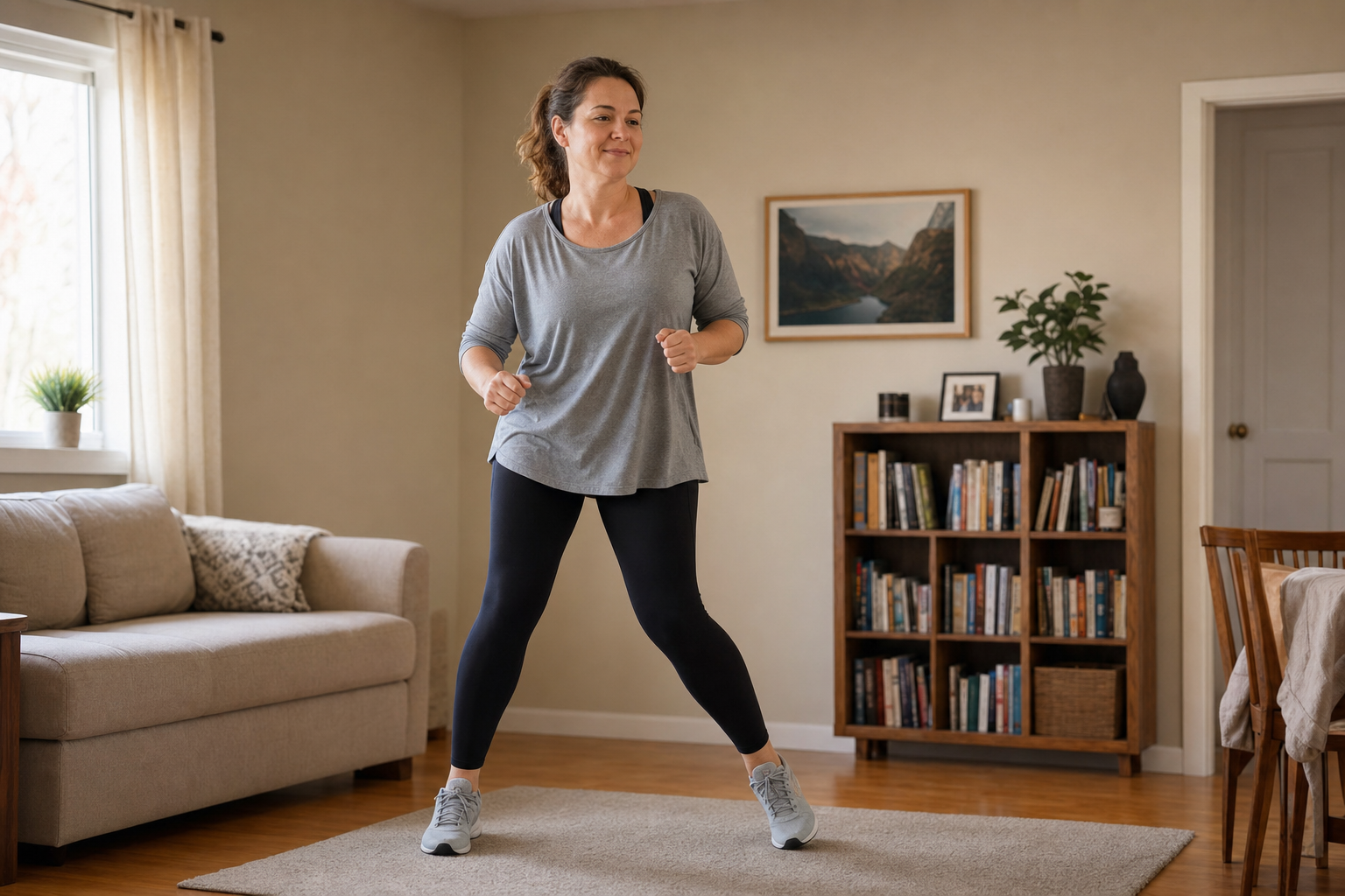 4-Week Beginner Cardio Training Plan at Home (No Equipment Needed)