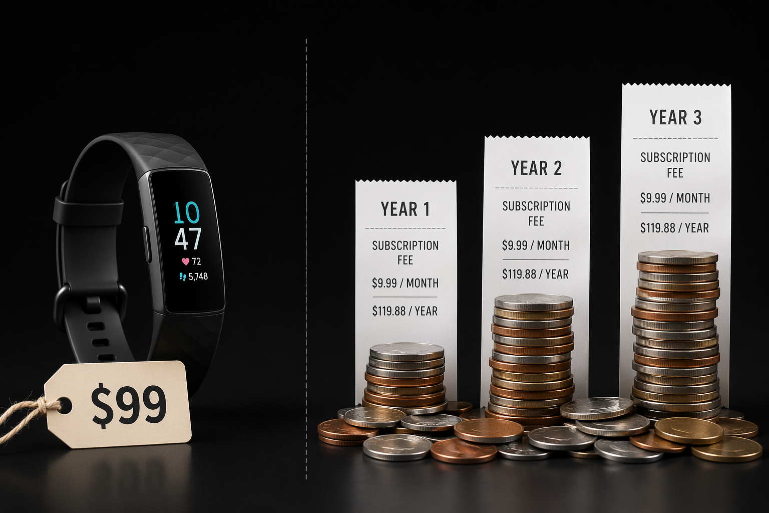 Fitness Tracker Subscription Trap: The True 3-Year Cost of Ownership