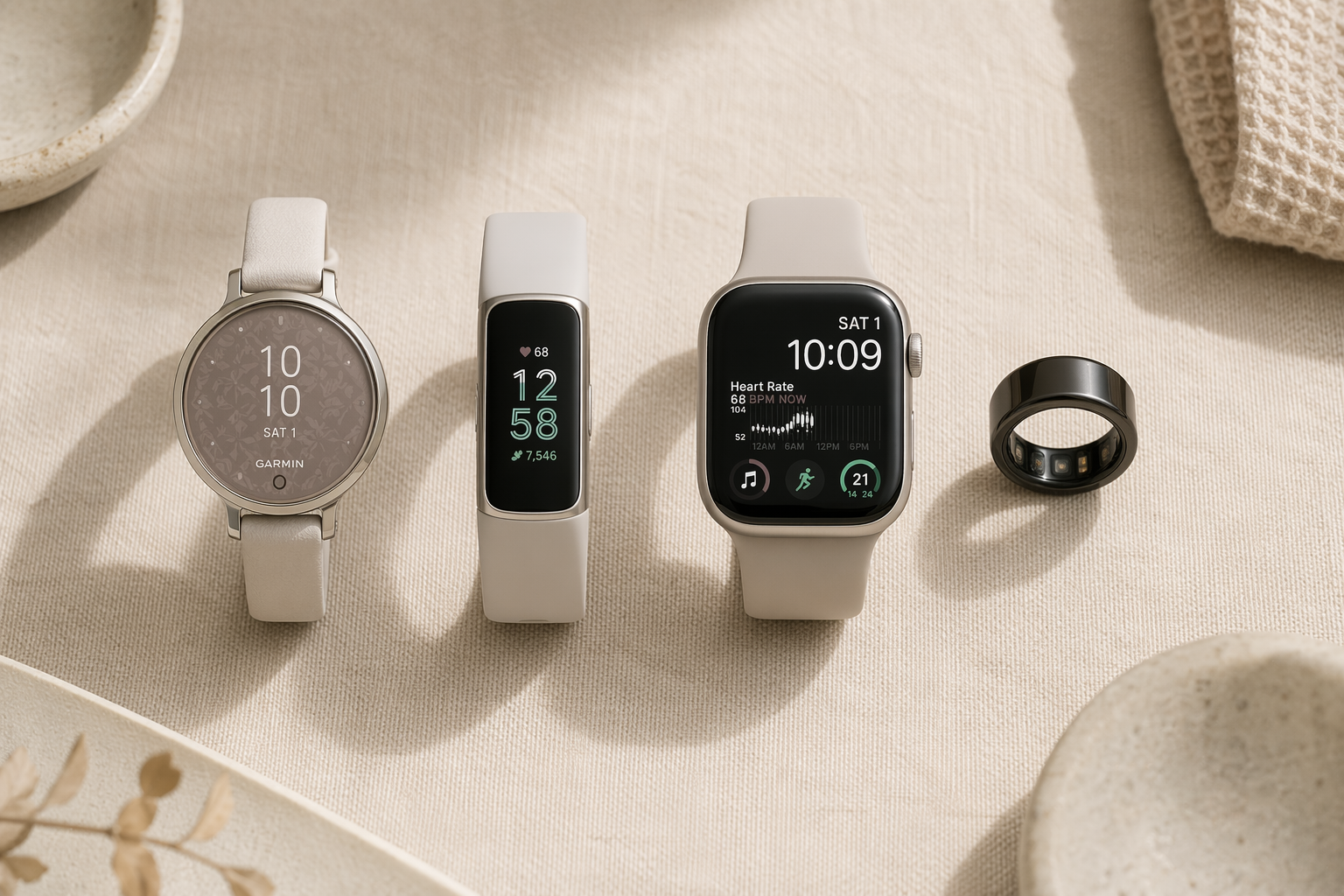 Do Women Actually Need a 'Women's Fitness Tracker'? Garmin Lily 2 vs. Fitbit Charge 6 vs. Apple Watch Series 11 vs. Oura Ring 4