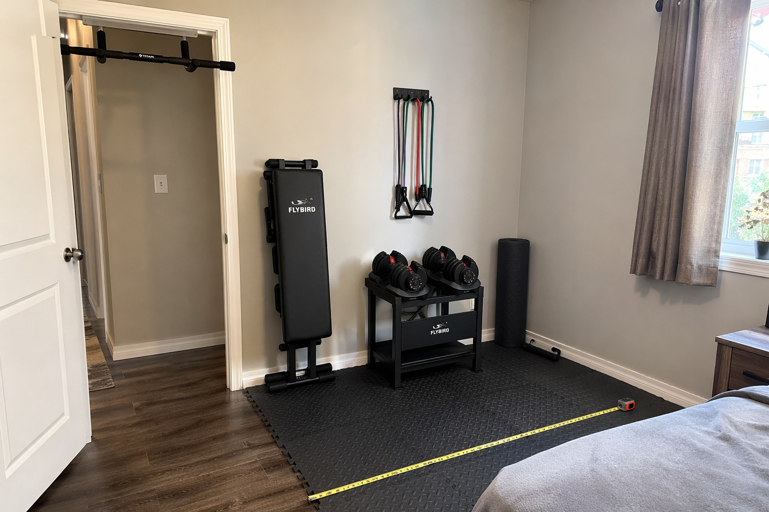 The Four Strategies for a Compact Home Gym: Wall Racks, All-in-Ones, Smart Gyms, and Minimalist Setups Compared