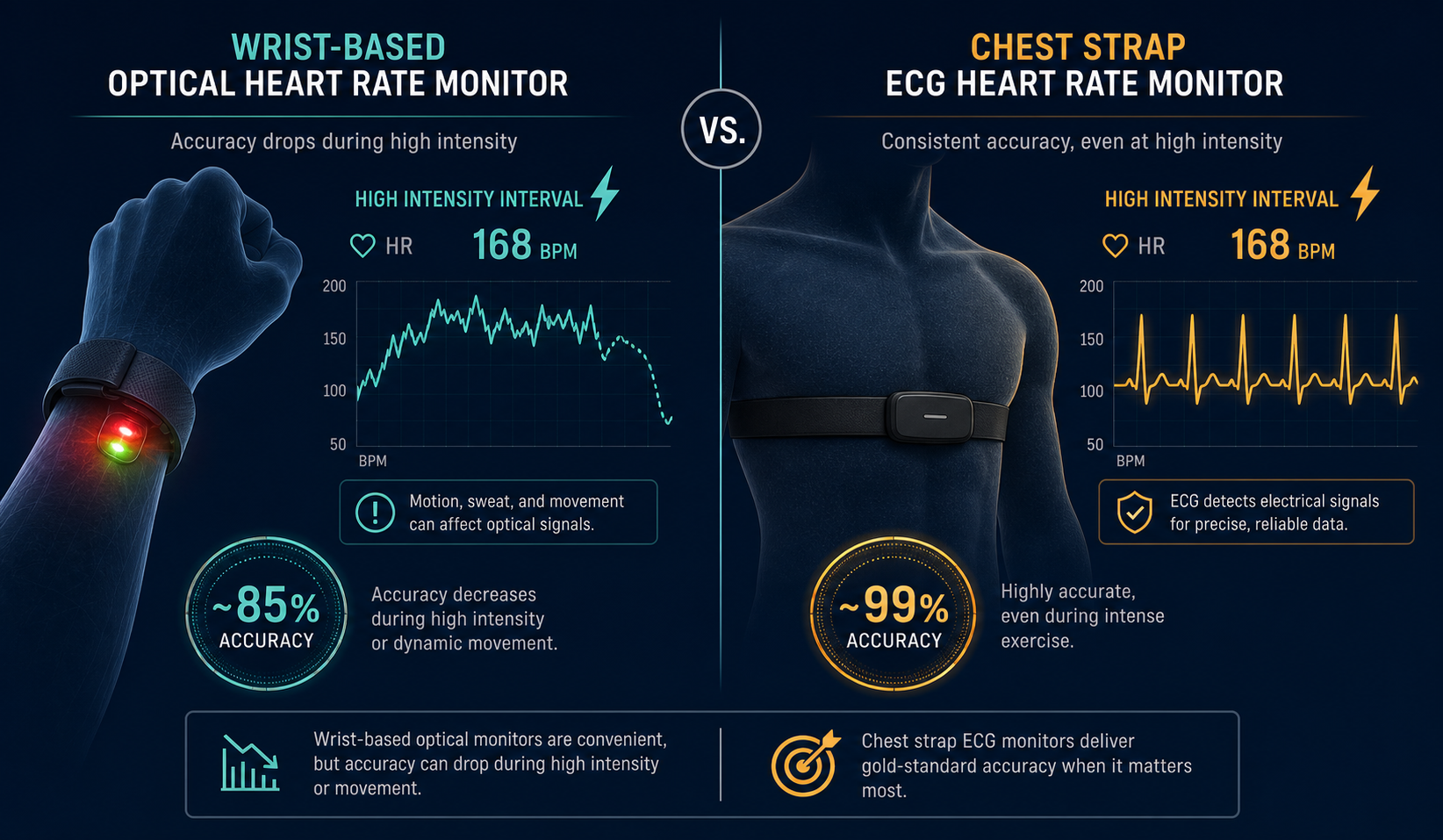 Chest Strap vs. Wrist Heart Rate: When to Upgrade and Which 2026 Trackers Work With External Monitors